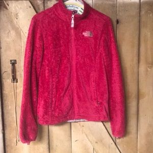 Pink North Face fleece